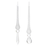 GLASS ICICLE DROPS ORNAMENT