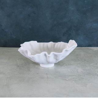 VIDA BLOOM MEDIUM BOWL - WHITE