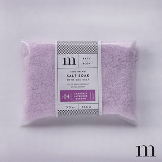 NO 04 LAUREN'S LAVENDER GARDEN 5.5 OZ SALT SOAK ENVELOPE