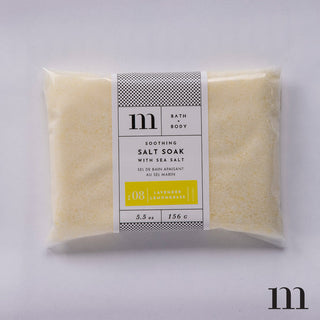 NO 08 LAVENDER LEMONGRASS 5.5 OZ SALT SOAK ENVELOPE