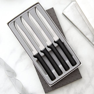 RADA - 4 STEAK KNIVES GIFT SET (BLACK)