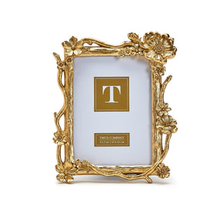 5X7 GOLD FLORAL PHOTO FRAME