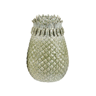 13.75" PINEAPPLE CERAMIC VASE