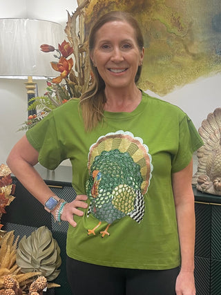 QOS - Olive Green Big Turkey Tee