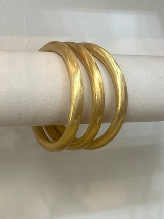 Betty Carre - Gold Oggi Bangles (set of 3)