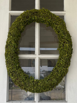 18X22 MOSS OVAL WREATH