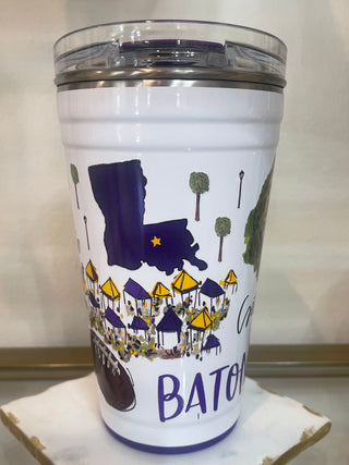 Saturdays in Baton Rouge Party Cup - 24 OZ