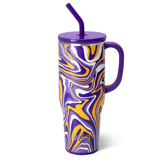 Fanzone Purple + Yellow Mega Mug - 40 OZ