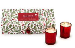 MERRY BERRY VOTIVE CANDLES IN GIFT BOX