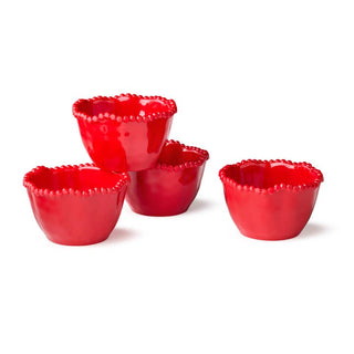 PERLETTE RED MELAMINE DIPPING BOWL