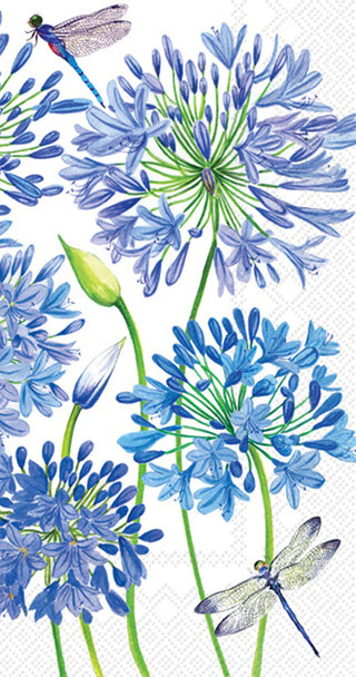 GUEST NAPKIN- AGAPANTHUS